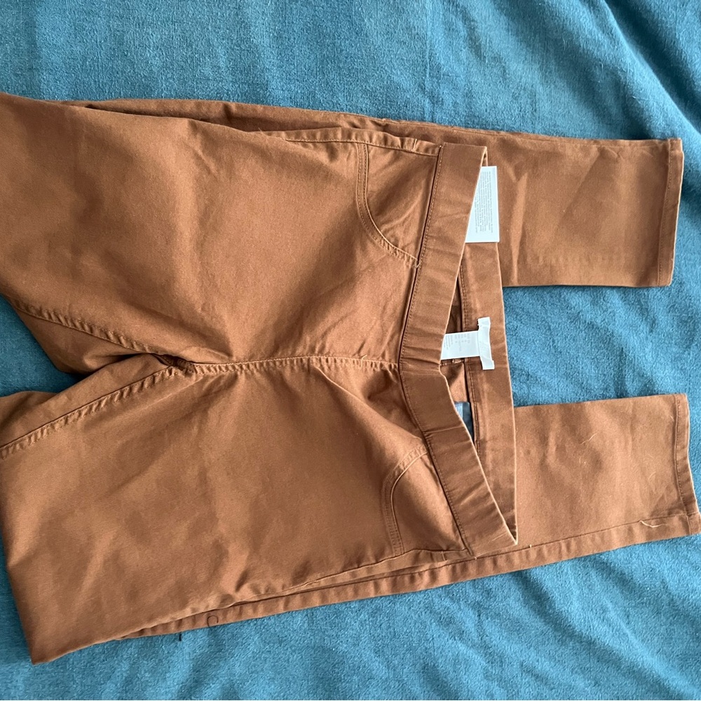 H&M skinny pants  in Rust Brown